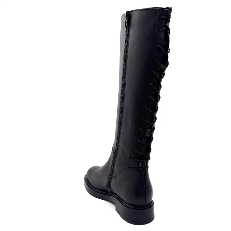 Ivoire 83p165 Svart skinn Ivoire Chaussures