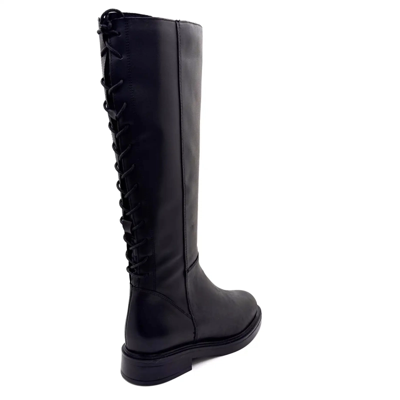 Ivoire 83p165 Couro Preto Ivoire Chaussures