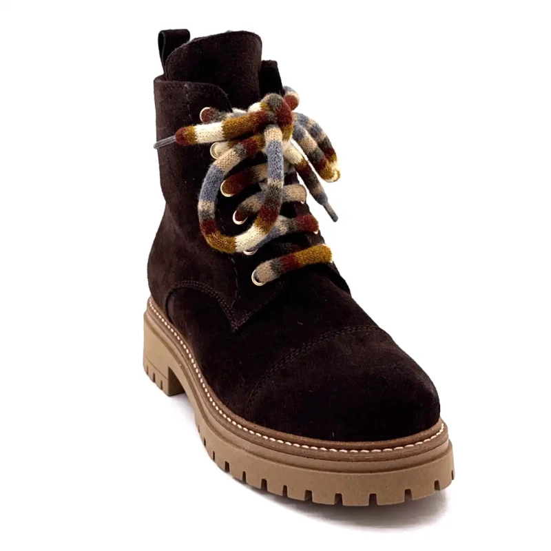 Elena 11641 Daim Schokolade Ivoire Chaussures