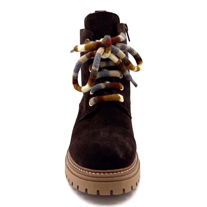 Elena 11641 Daim Schokolade Ivoire Chaussures