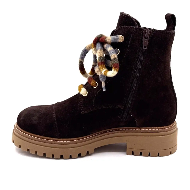 Elena 11641 Daim Schokolade Ivoire Chaussures