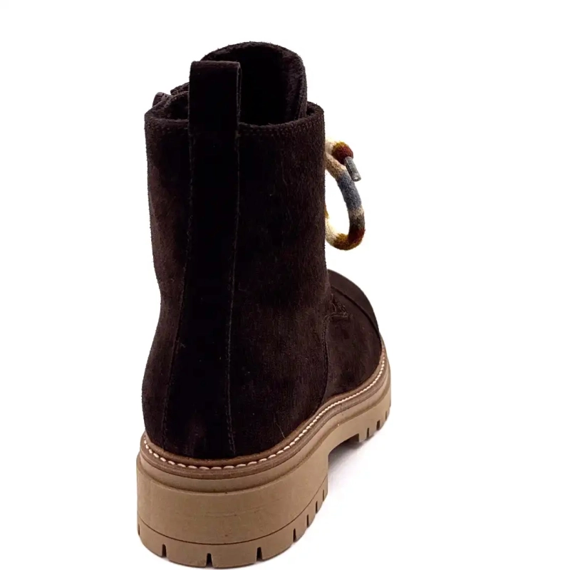 Elena 11641 Daim Chocolat Ivoire Chaussures