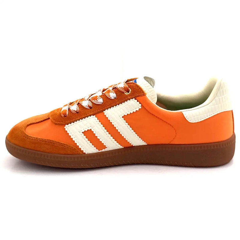 Back70 Ghost 13 Läder, Mocka & Textil Orange Ivoire Chaussures