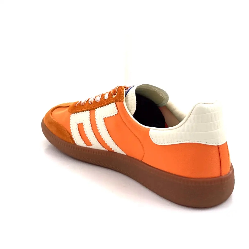 Back70 Ghost 13 Bőr, velúr és textil narancssárga Ivoire Chaussures