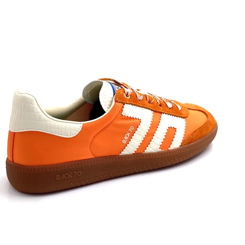 Back70 Ghost 13 Leer, Suède & Textiel Oranje Ivoire Chaussures