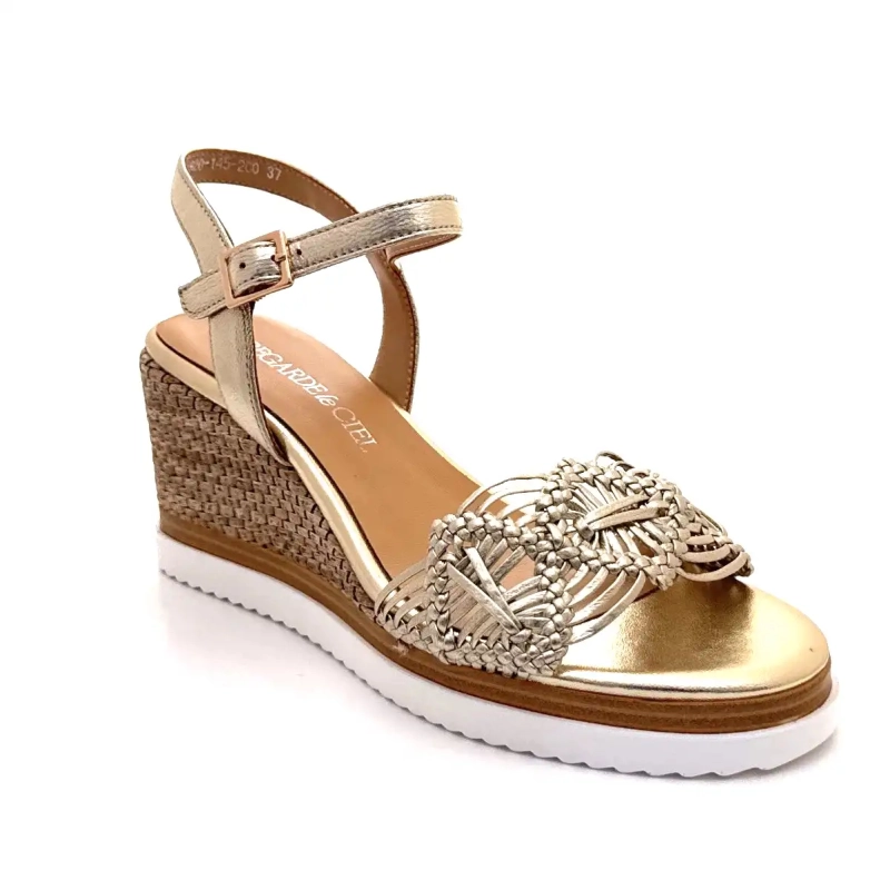 Regarde le Ciel Madison 09 Cuir Platino Ivoire Chaussures