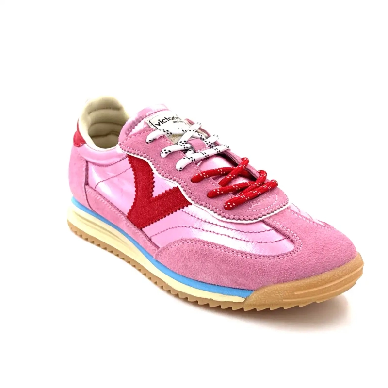 Victoria 1158111 Δερμάτινο Μεταλλικό Ροζέ Ivoire Chaussures