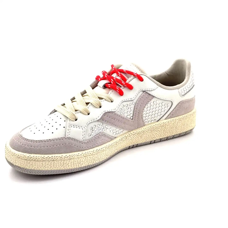 Victoria 8806119 Leer & Suède Strass Wit Ivoire Chaussures