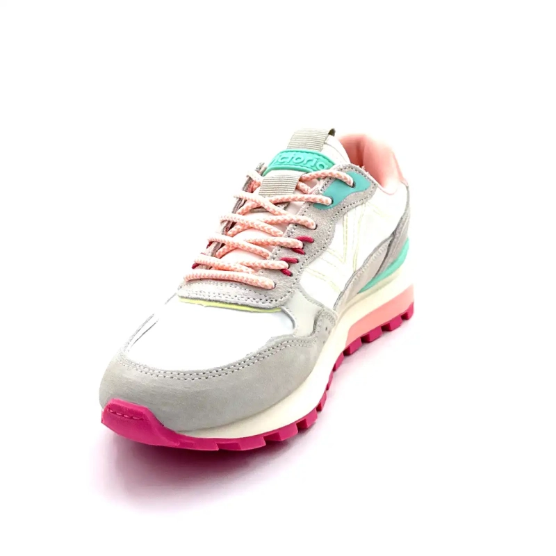 Victoria 1156114 Nylon e Camurça Cinza Multicolorido Ivoire Chaussures