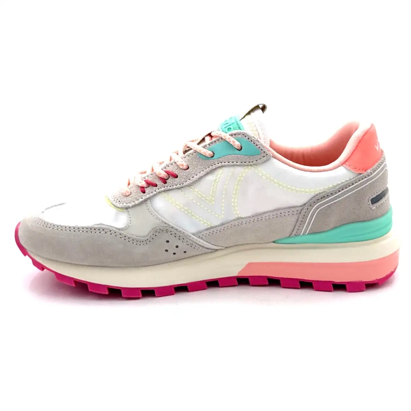 Victoria 1156114 Nylon & Ruskind Grå Flerfarvet Ivoire Chaussures