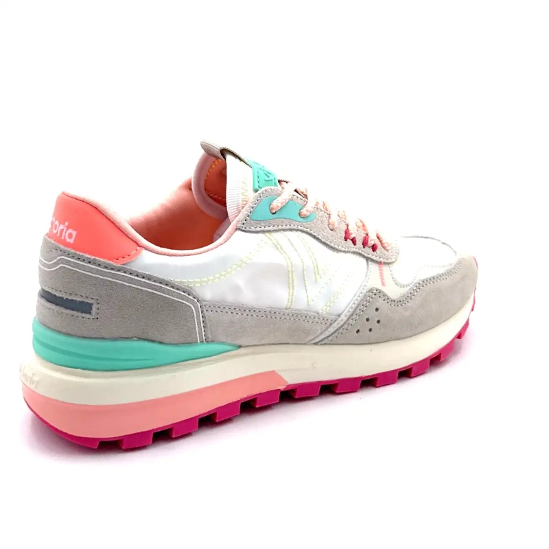 Victoria 1156114 Nejlon és velúr szürke többszínű Ivoire Chaussures