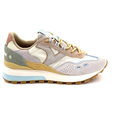 Victoria 1156116 Nylon & Wildleder Beige Ivoire Chaussures