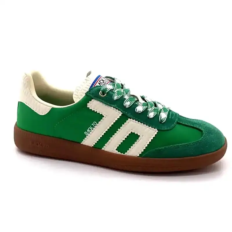 Back70 Ghost 12 Skóra, zamsz i materiał tekstylny Zielono-biały Ivoire Chaussures