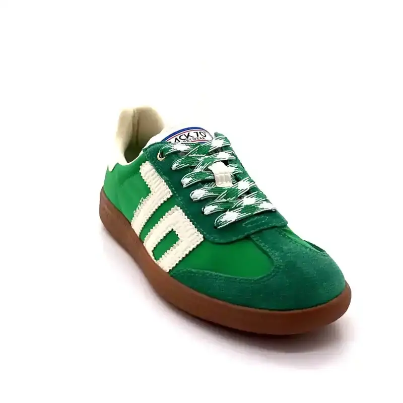 Back70 Ghost 12 Leather, Suede & Textile Green & White Ivoire Chaussures