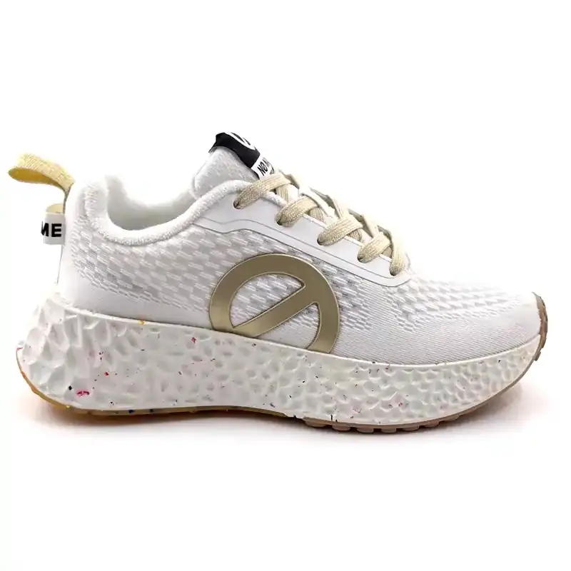 No Name Carter - Fluetekstil Hvid Ivoire Chaussures