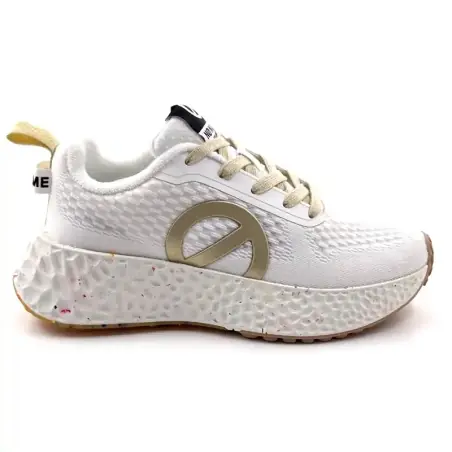 No Name Carter - Fluetekstil Hvit Ivoire Chaussures