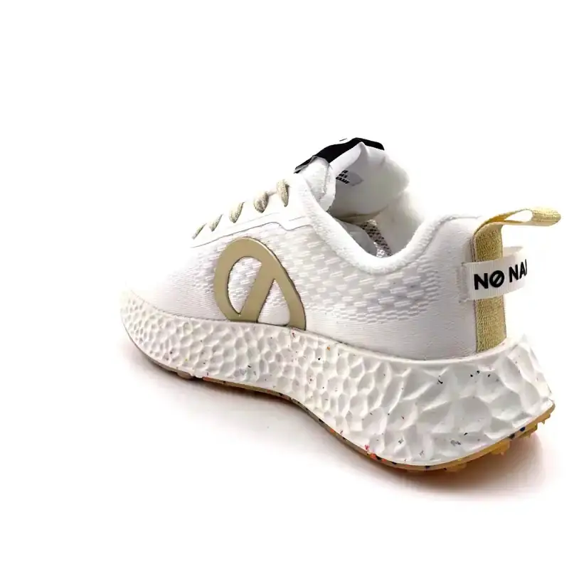 No Name Carter - Fluga Textil Vit Ivoire Chaussures