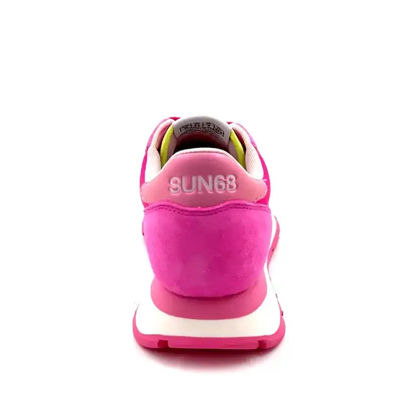 Sun 68 36201 Zamsz i tkanina w kolorze fuksji Ivoire Chaussures