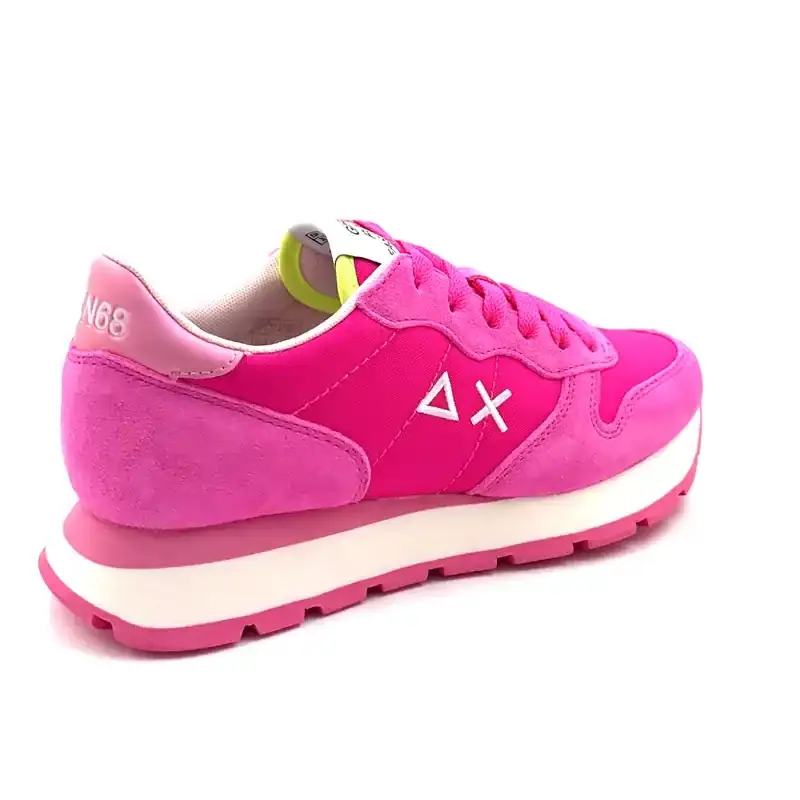 Sun 68 36201 Camurça e Têxtil Fúcsia Ivoire Chaussures