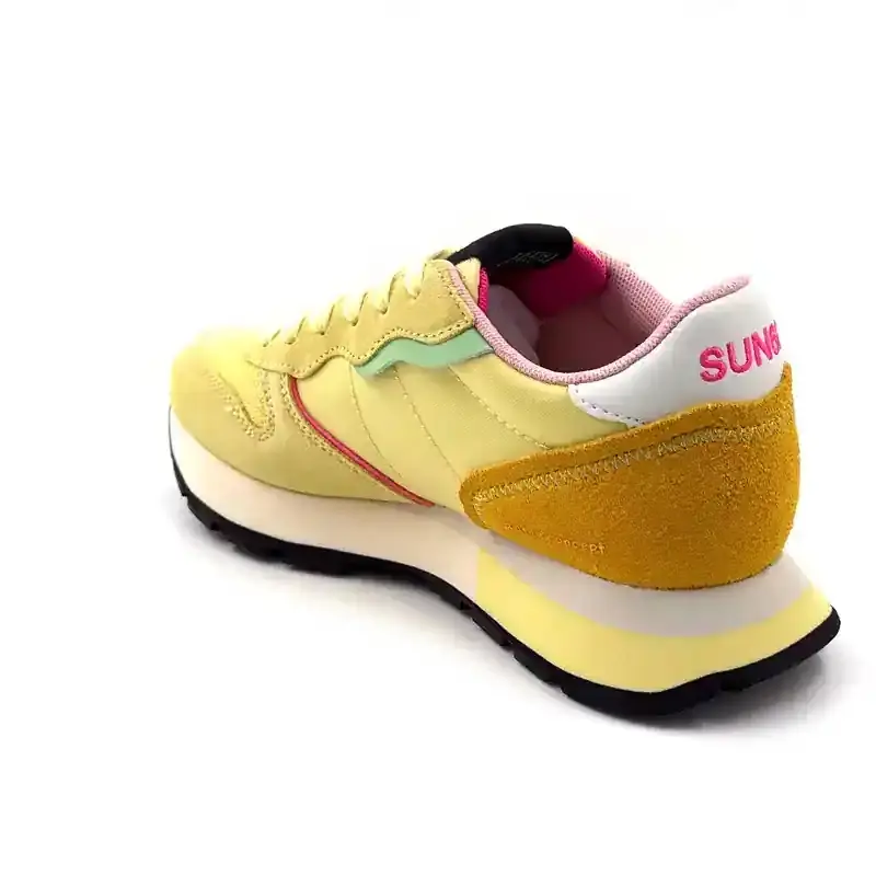 Sun 68 36204 Velúr és Textil Sárga Ivoire Chaussures