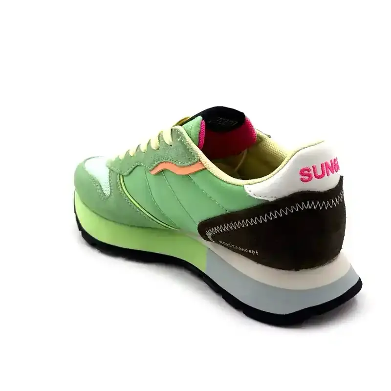Sun 68 36204 Wildleder & Textil Mintgrün Ivoire Chaussures