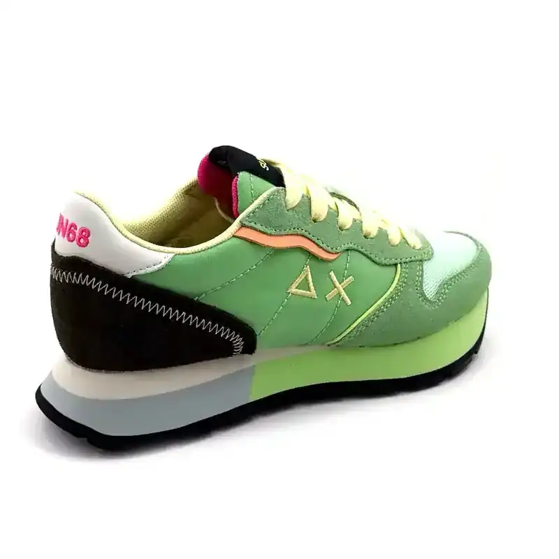 Sun 68 36204 Mocka & Textil Mintgrön Ivoire Chaussures