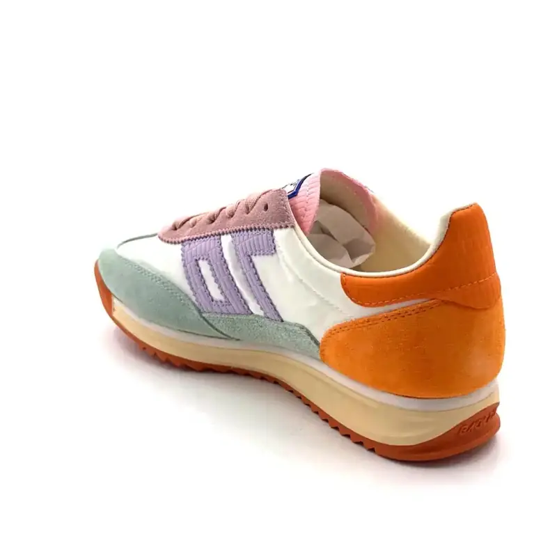 Back 70 Jogger 51 Leather & Textile Multicolor Ivoire Chaussures