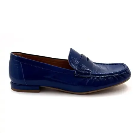 Ivoire Flora 4052 TF Patentskinn Blå Ivoire Chaussures