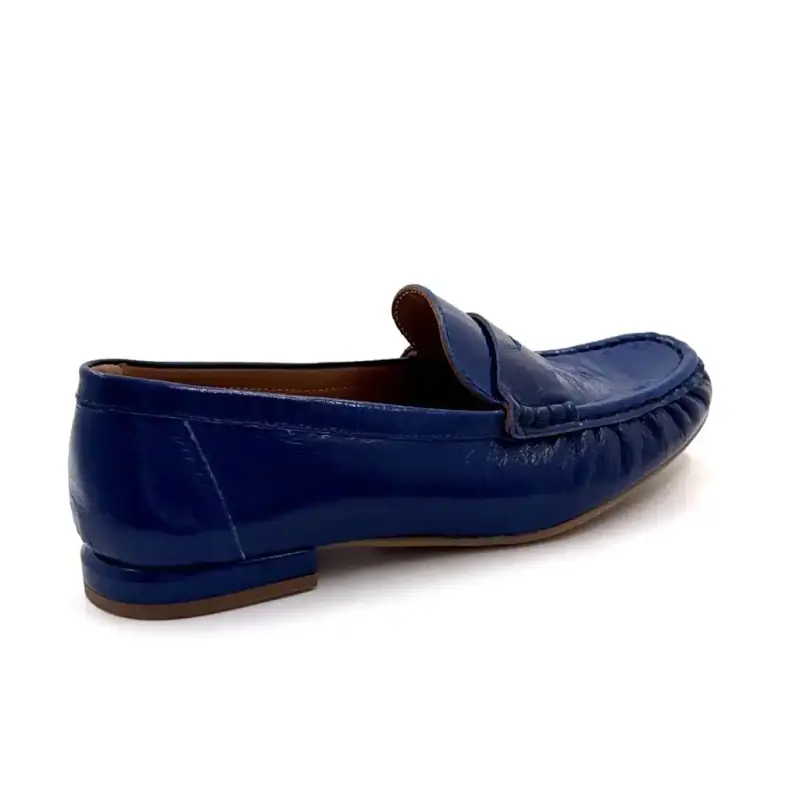 Ivoire Flora 4052 TF Skóra lakierowana niebieska Ivoire Chaussures