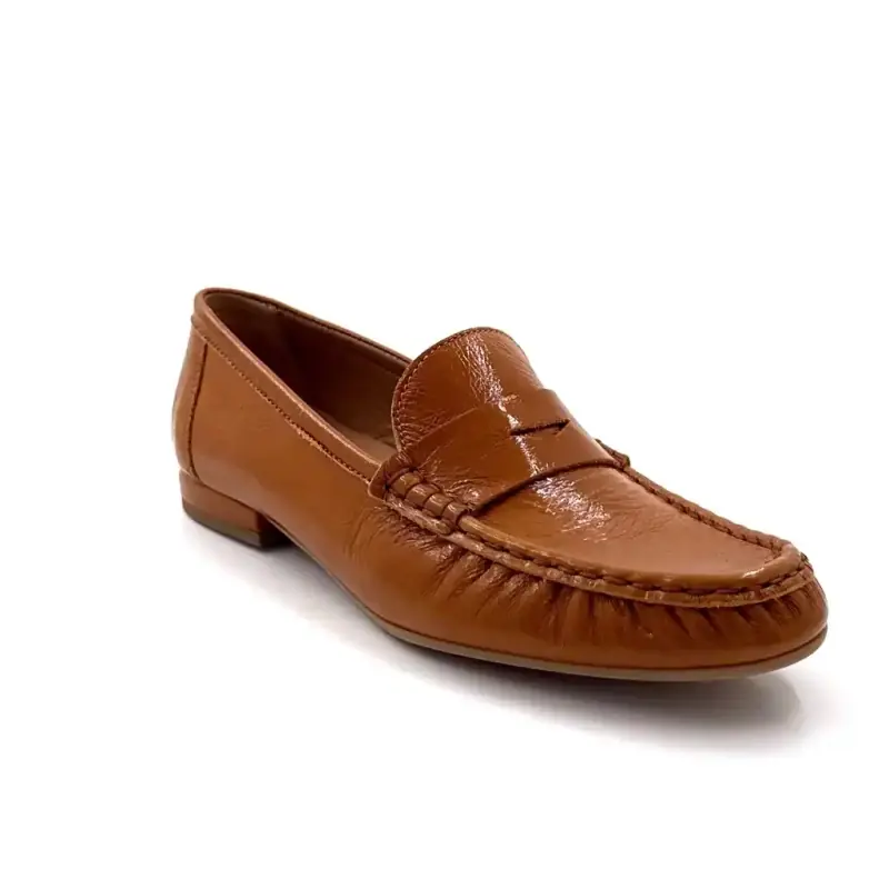 Ivoire Flora 4052 TF Piele Lăcuită Cognac Ivoire Chaussures