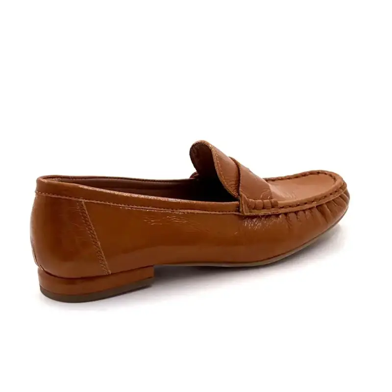Ivoire Flore 4052 TF Cuir Vernis Cognac Ivoire Chaussures