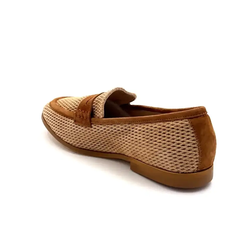 Reqins Florine Ruskind Beige & Camel Ivoire Chaussures