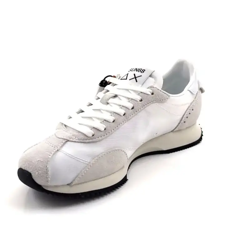 Sun68 36226 Velúr és Textil Fehér Ivoire Chaussures