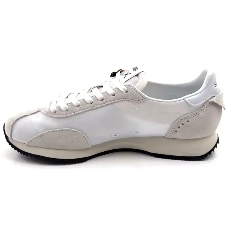 Sun68 36226 Σουέτ & Ύφασμα Λευκό Ivoire Chaussures
