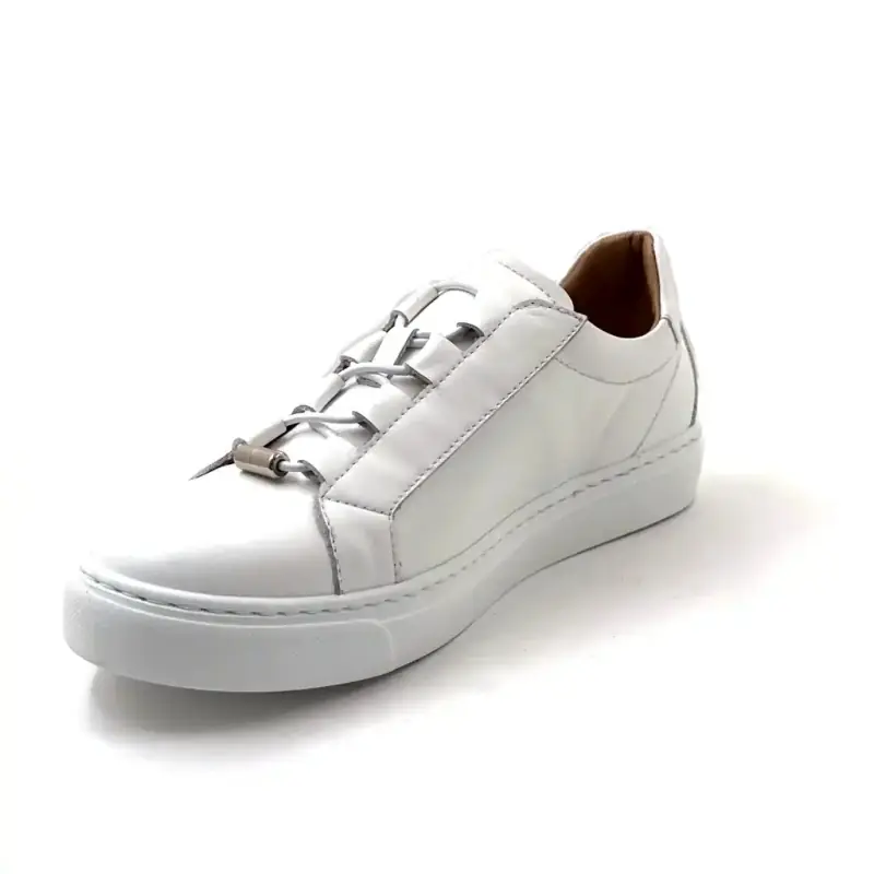 Xsa 0414 Pelle Bianca Ivoire Chaussures