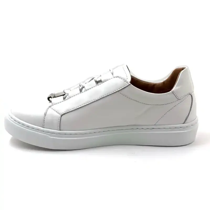 Xsa 0414 Pelle Bianca Ivoire Chaussures