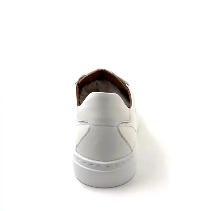 Xsa 0414 Vitt Läder Ivoire Chaussures