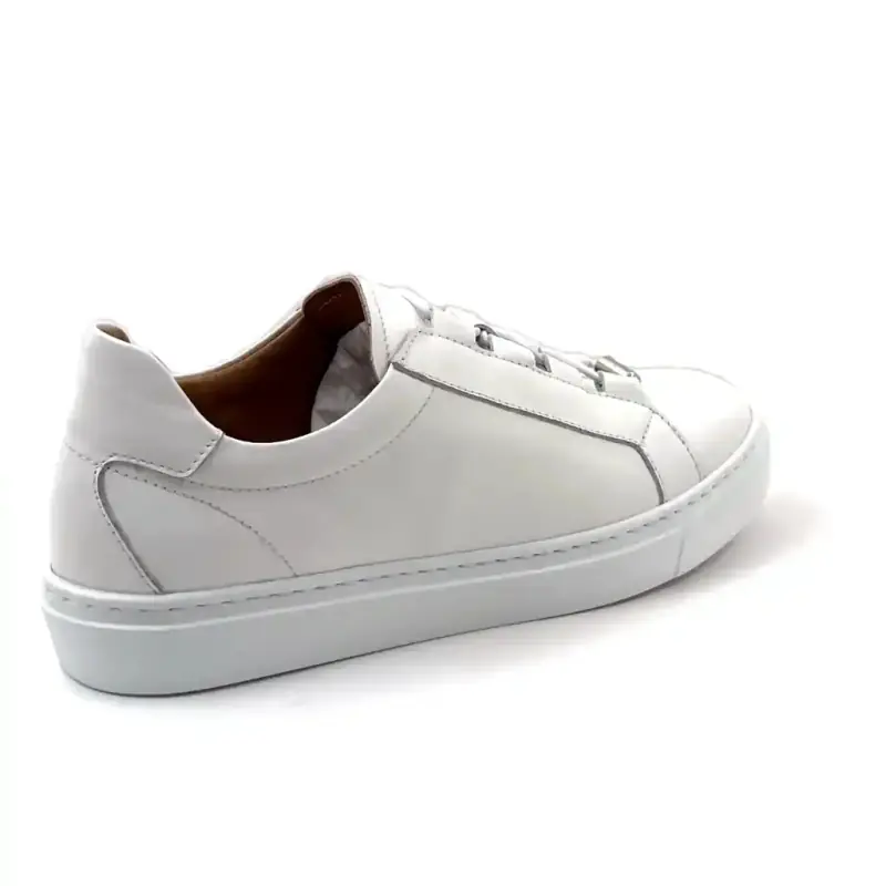 Xsa 0414 White Leather Ivoire Chaussures