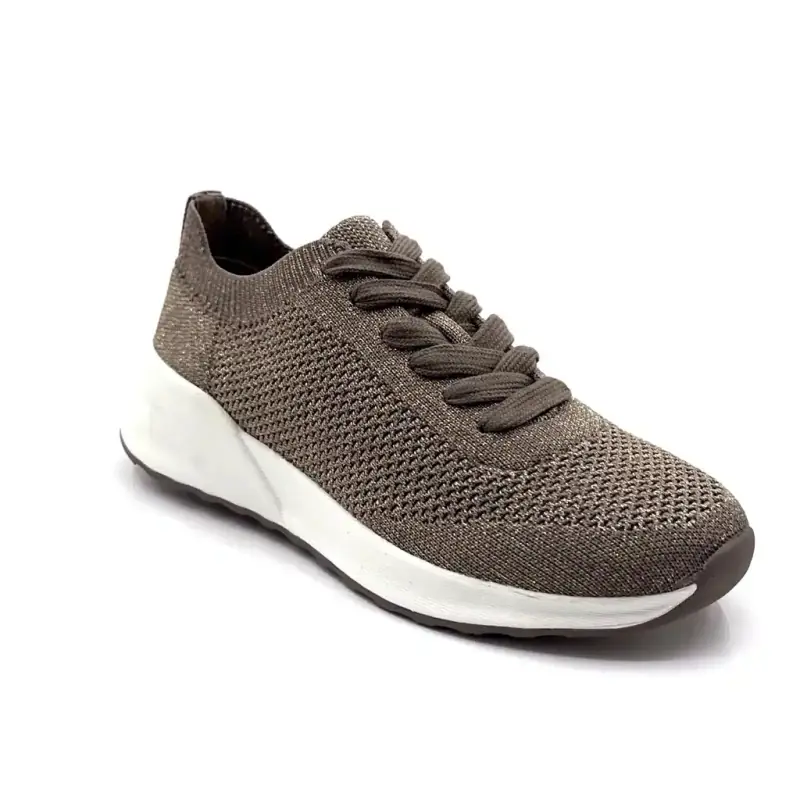 Ivoire 2501 311 4526 Λαμπερό μπεζ ύφασμα Ivoire Chaussures