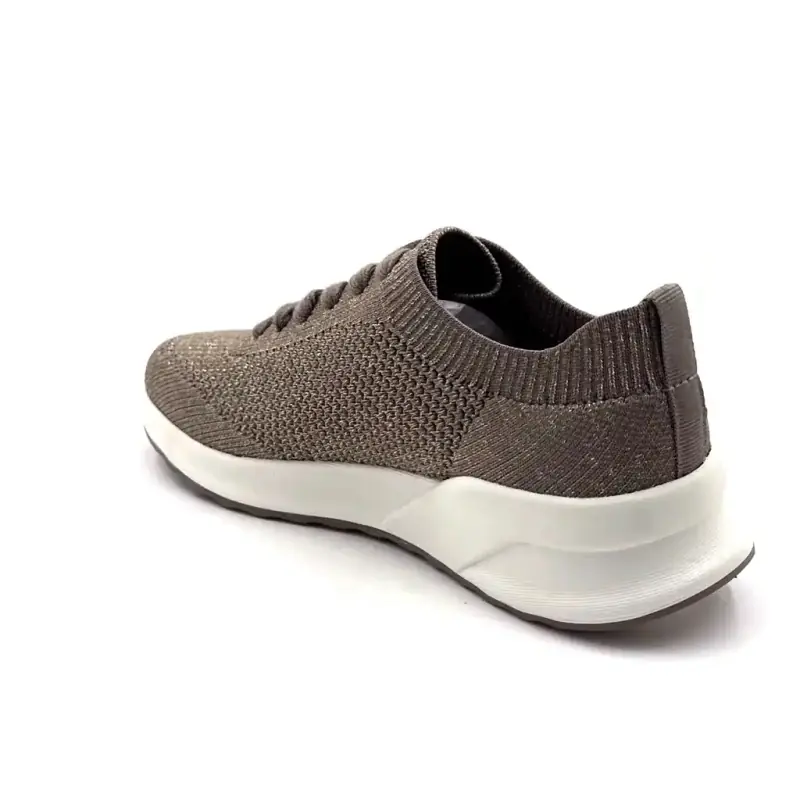 Ivoire 2501 311 4526 Tecido Taupe Brilhante Ivoire Chaussures
