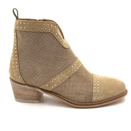 Alpe 5431 11 Nelly Wildleder Beige Ivoire Chaussures