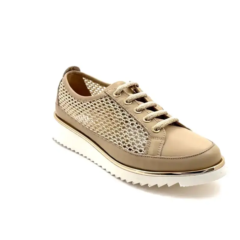 Skóra Xsa 9702 Armonia w kolorze beżowym Ivoire Chaussures