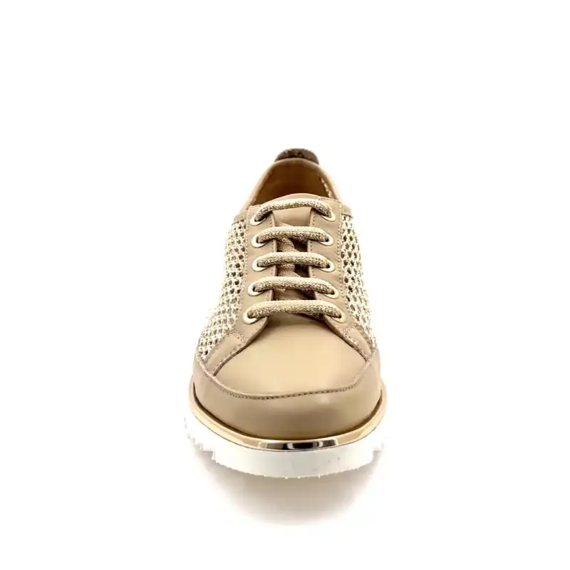 Xsa 9702 Armonia Beige Δέρμα Ivoire Chaussures