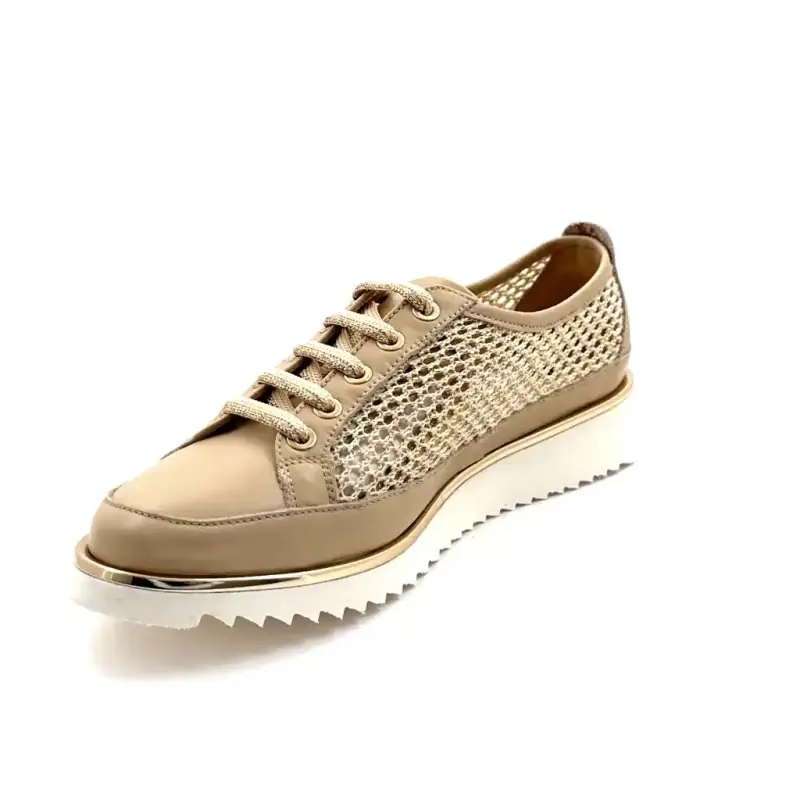 Xsa 9702 Armonia Couro Bege Ivoire Chaussures