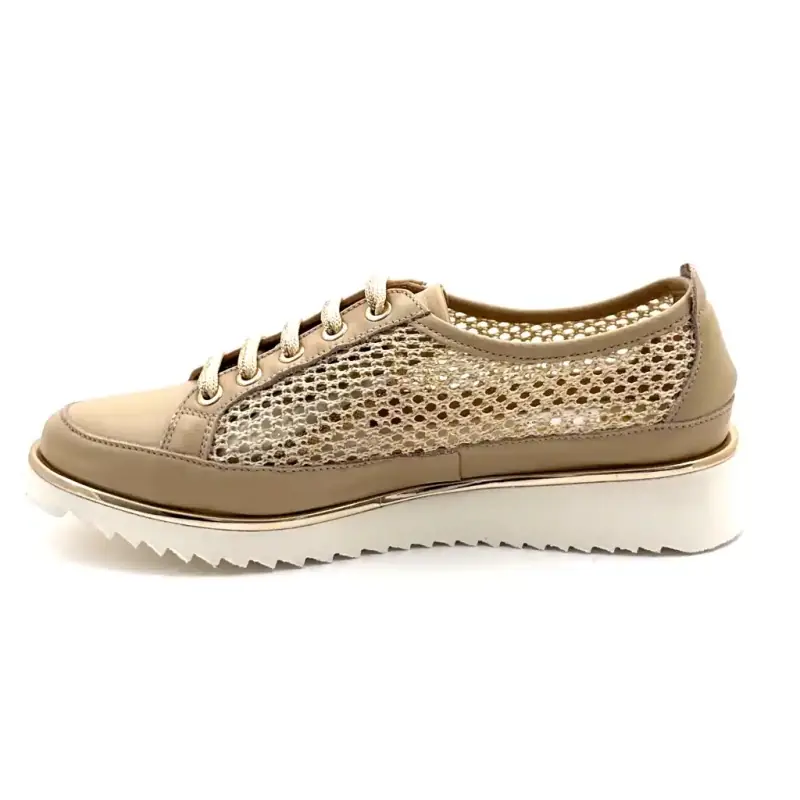 Xsa 9702 Armonia Beige Δέρμα Ivoire Chaussures