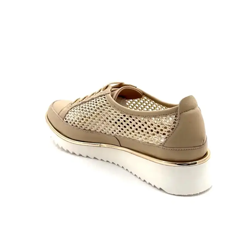 Skóra Xsa 9702 Armonia w kolorze beżowym Ivoire Chaussures