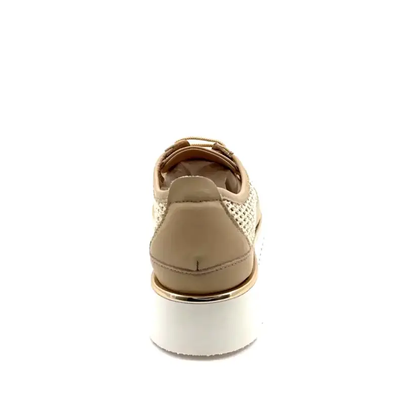 Xsa 9702 Armonia Beige Läder Ivoire Chaussures