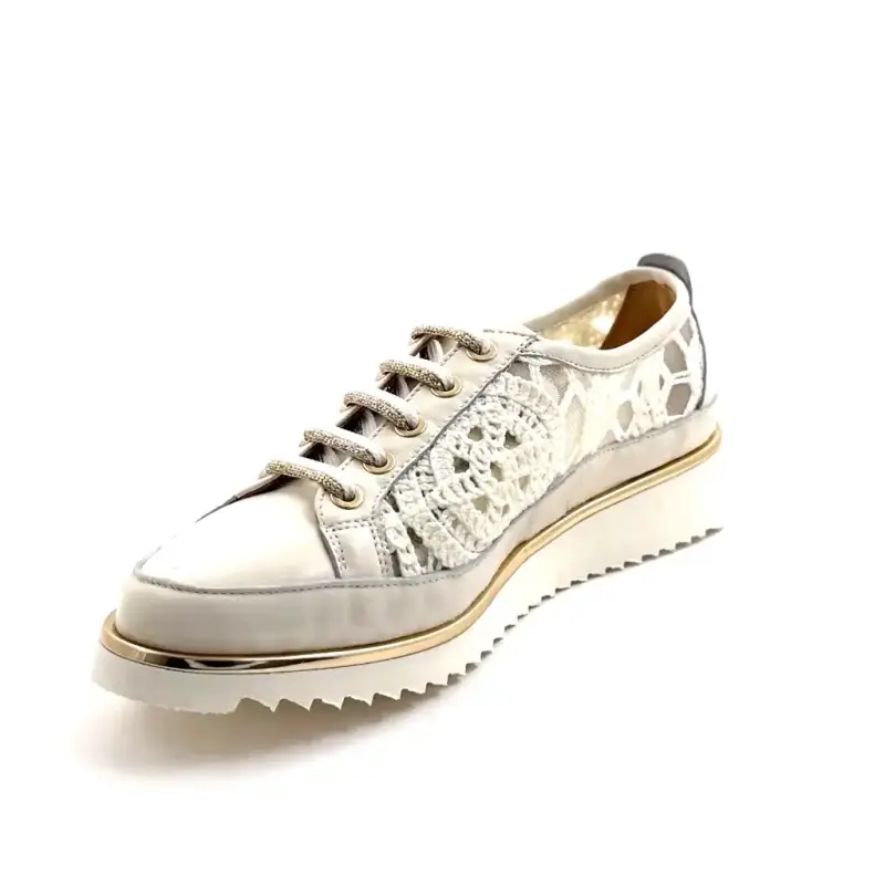 Xsa 9702 Sixty Pelle Crema Ivoire Chaussures