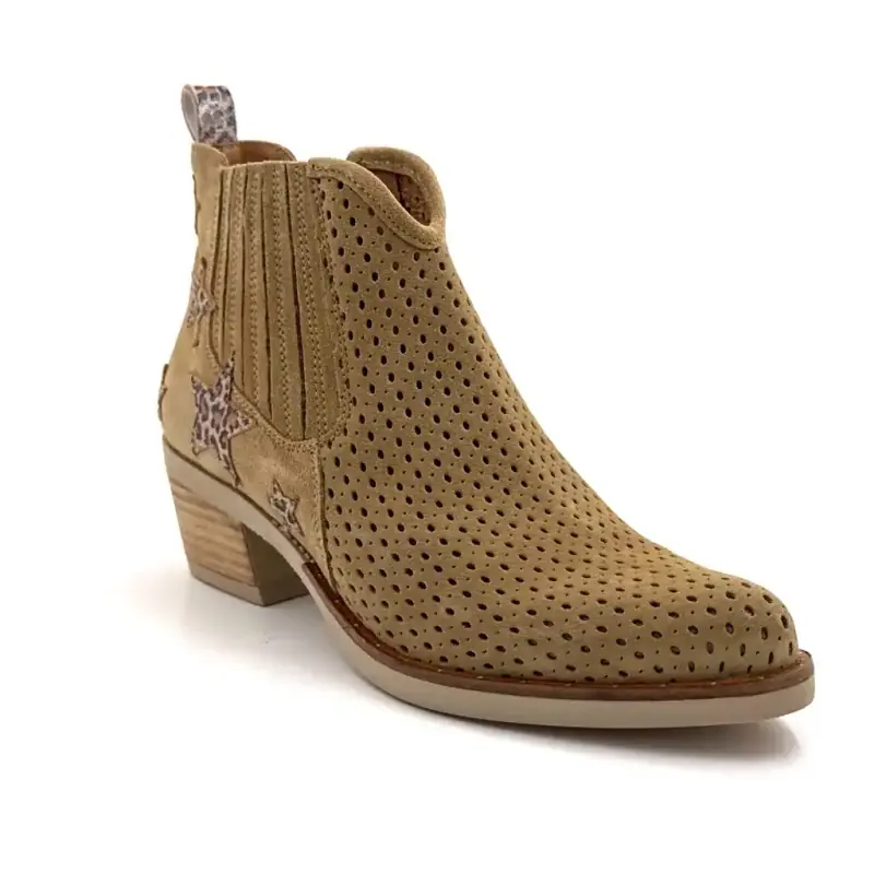 MKD Aria Ruskind Hasselnød Ivoire Chaussures