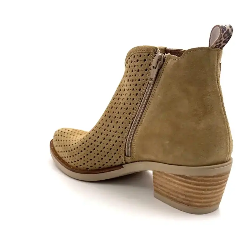 MKD Aria Semsket Hasselnøtt Ivoire Chaussures